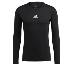 Jersey adidas Team Base. Czarne bielizna termoaktywna Adidas, m, bez wzorów, z jersey, bez ramiączek, do piłki nożnej. Za 74.00 zł.