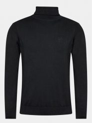 INDICODE Golf Van Paul 35-699 Czarny Regular Fit. Czarne golfy INDICODE, m, bez wzorów, z bawełny, bez ramiączek. Za 99.99 zł.