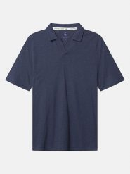 COLOURS & SONS Koszulka polo w kolorze granatowym rozmiar: L. Niebieskie koszulki polo COLOURS & SONS, l, bez wzorów, bez kołnierzyka, bez ramiączek. Za 161.07 zł.