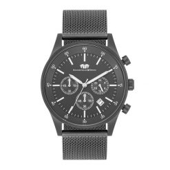 Rhodenwald & Söhne Chronograf Goodwill Szary Stal nierdzewna Szary Zegarki męskie 1 ct Męskie. Szare, analogowe zegarki Rhodenwald & Söhne, z mosiądzu. Za 2,249.99 zł.
