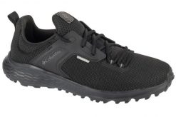 Buty sportowe Sneakersy męskie, Benson CRZ. Czarne buty turystyczne Columbia, bez wzorów, z materiału, przed kostkę, bez zapięcia, trekkingowe. Za 309.99 zł.