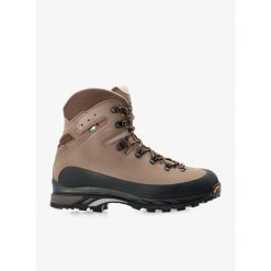 Buty trekkingowe męskie Zamberlan Guide LTH RR. Brązowe buty trekkingowe Zamberlan, bez wzorów, bez zapięcia. Za 687.99 zł.