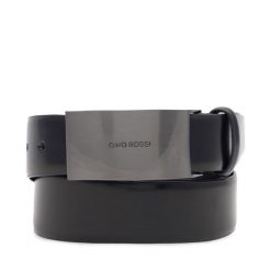 Pasek Męski Gino Rossi. Czarne paski Gino Rossi, bez wzorów. Za 159.99 zł.