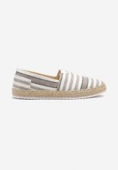 Beżowe Trampki w Stylu Espadryli Zdobione Plecionką Saraloria. Brązowe trampki Born2be, m, z aplikacjami, bez zapięcia. W wyprzedaży za 55.24 zł.