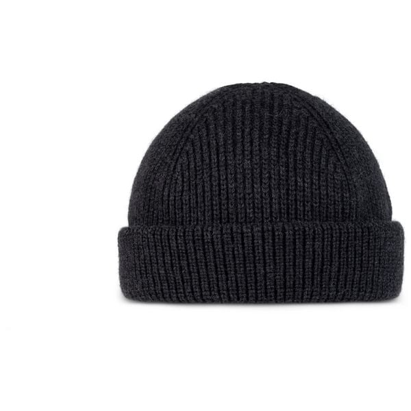Czapka zimowa dla dorosłych wywijana BUFF Knitted Beanie Ervin. Szare czapki zimowe Buff, bez wzorów, z wełny. Za 219.90 zł.