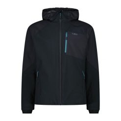 Kurtka softshell męska CMP 35Z2817 Fix Hood. Czarne kurtki CMP, m, bez wzorów, z poliesteru, bez kaptura. Za 399.99 zł.