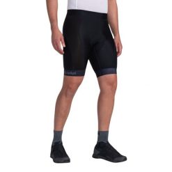Spodenki rowerowe męskie Kilpi PRESSURE-M. Czarne spodenki rowerowe Kilpi, m, bez wzorów, rowerowe. Za 385.91 zł.