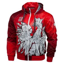 Bluza sportowa męska Extreme Hobby POLSKA. Czerwone bluzy z kapturem EXTREME HOBBY, m, bez wzorów, z poliesteru, z kapturem. Za 259.00 zł.