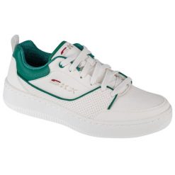 Buty sportowe Sneakersy męskie, Skechers Sport Court 92 - Ottoman. Białe buty sportowe casual Skechers, bez wzorów, z materiału, bez zapięcia, skechers sport. Za 249.99 zł.
