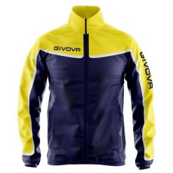Kurtka sportowa Givova Asia unisex niebiesko-żółta, S. Brązowe kurtki przeciwdeszczowe Givova, s, bez wzorów. Za 144.99 zł.