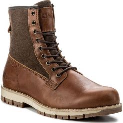 Trapery BIG STAR - Y174514 Camel. Brązowe trapery BIG STAR, z materiału, bez zapięcia. W wyprzedaży za 259.00 zł.
