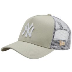Czapka Trucker New Era MLB New York Yankees. Brązowe czapki z daszkiem New Era, bez wzorów, z bawełny. Za 129.99 zł.