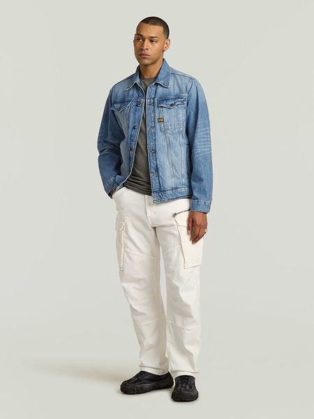 G-Star Kurtka dżinsowa "Arc 3D" w kolorze błękitnym rozmiar: L. Niebieskie kurtki G-Star, l, bez wzorów, z bawełny, bez kaptura. Za 257.92 zł.