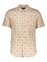 Quiksilver Koszula "Mandala" - Regular fit - w kolorze beżowym rozmiar: XL. Brązowe koszule Quiksilver, xl, bez wzorów, bez kołnierzyka, bez ramiączek. Za 124.11 zł.