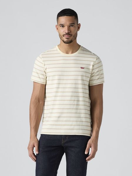 Levi's Koszulka w kolorze beżowym rozmiar: S. Brązowe bezrękawniki Levi's®, s, bez wzorów, z bawełny, bez kołnierzyka, bez ramiączek. Za 48.85 zł.