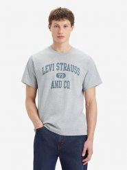 Levi's Koszulka w kolorze szarym rozmiar: XL. Szare bezrękawniki Levi's®, s, bez wzorów, z bawełny, bez kołnierzyka, bez ramiączek. Za 48.95 zł.