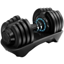 Hantla regulowana Paino od 1,5 do 18 kg, 12-stopniowa, ergonomiczny uchwyt. Czarne piżamy SKANDIKA, uniwersalny, bez wzorów, z materiału, bez ramiączek. Za 549.00 zł.