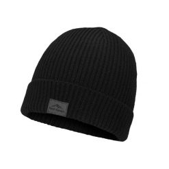 Czapka Beanie Unisex Fjord Nansen Hygge. Czarne czapki zimowe Fjord Nansen, bez wzorów, z dzianiny. Za 94.49 zł.