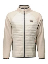 Canadian Peak Kurtka polarowa "Trabouleak" w kolorze beżowym rozmiar: M. Brązowe kurtki Canadian Peak, m, bez wzorów, z polaru, bez kaptura. Za 130.99 zł.