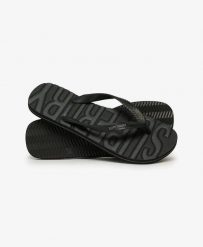 Superdry Core Logo Klapki z gumy – Black. Czarne klapki Superdry, z gumy. Za 87.60 zł.