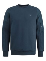 CAST IRON Bluza w kolorze granatowym rozmiar: S. Niebieskie bluzy CAST IRON, s, bez wzorów, bez kaptura. Za 158.47 zł.