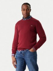 Gant Sweter 8030561 Czerwony Regular Fit. Czerwone swetry rozpinane GANT, m, bez wzorów, z bawełny, bez kołnierzyka, bez ramiączek. Za 529.99 zł.