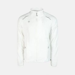Lekka i funkcjonalna kurtka BREZEL do biegania i trekkingu – materiał AWPS, DRY. Białe kurtki do biegania Izas, na zimę, m, bez wzorów, z materiału, bez kaptura, do biegania. W wyprzedaży za 182.57 zł.
