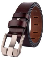 The Time of Bocha Skórzany pasek w kolorze czerwonym rozmiar: 110. Czerwone paski The Time of Bocha, bez wzorów, z materiału. Za 86.99 zł.