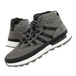 Buty do chodzenia męskie Timberland Castlerock. Szare buty sportowe casual Timberland, bez wzorów, ze skóry, bez zapięcia. Za 399.00 zł.