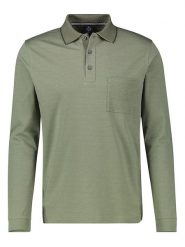 Lerros Koszulka polo w kolorze oliwkowym rozmiar: S. Zielone koszulki polo Lerros, s, bez wzorów, bez kołnierzyka, bez ramiączek. Za 99.95 zł.