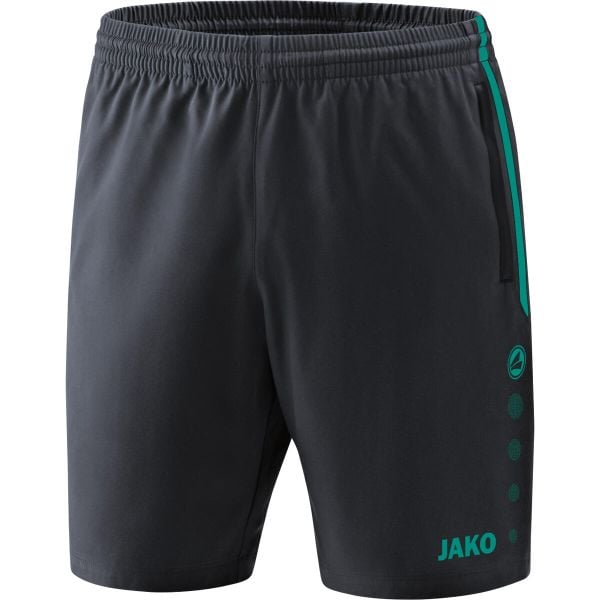 Szorty Jako Competition 2.0. Niebieskie krótkie spodenki sportowe JAKO, s, bez wzorów, z materiału. Za 163.10 zł.