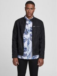 Jack&Jones Kurtka z imitacji skóry Rocky 12147218 Czarny Regular Fit. Czarne kurtki Jack&Jones, m, bez wzorów, ze skóry, bez kaptura. Za 219.99 zł.