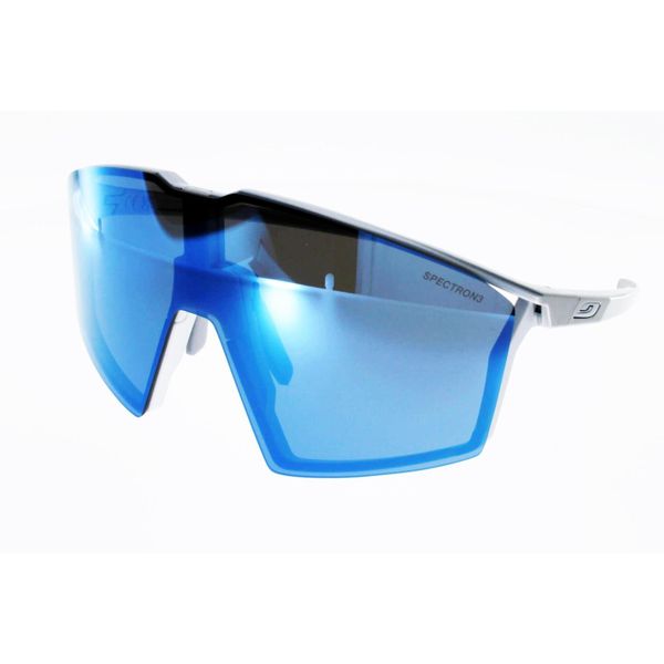 Okulary rowerowe Julbo Edge - Silver/biały | Spectron cat 3Cf. Białe okulary przeciwsłoneczne JULBO. Za 519.00 zł.