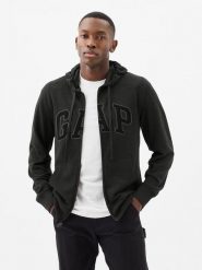 GAP Bluza w kolorze antracytowym rozmiar: XXL. Czarne bluzy GAP, xxl, bez wzorów, bez kaptura. Za 154.95 zł.