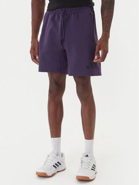 Adidas Szorty sportowe Z.N.E. JW4747 Fioletowy Regular Fit. Fioletowe krótkie spodenki sportowe Adidas, m, bez wzorów, z bawełny. Za 160.99 zł.