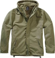 Kurtka męska Brandit Frontzip Windbreaker oliwkowa r. XL. Zielone kurtki Brandit, m, bez wzorów, bez kaptura. Za 257.95 zł.