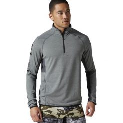 Reebok Bluza męska OS ADV 1/4 ZIP szara r. S (AX9404). Bluzy bez kaptura marki Reebok. Za 99.00 zł.