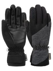 Reusch Rękawiczki funkcyjne "Susan GORE-TEX" w kolorze czarno-szarym rozmiar: 6,5. Czarne rękawiczki Reusch, bez wzorów, z gore-texu. Za 189.29 zł.