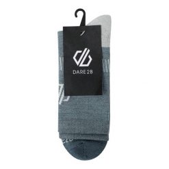 Skarpety unisex trekkingowe Merino Dare 2b. Białe skarpety Dare 2B, bez wzorów, z materiału. Za 89.99 zł.