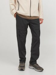 Jack&Jones Spodnie materiałowe Velo 12248997 Czarny Relaxed Fit. Czarne spodnie materiałowe Jack&Jones, l, bez wzorów, z materiału. Za 139.99 zł.