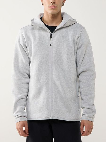 Haglöfs Kurtka polarowa "Swook II" w kolorze szarym rozmiar: XL. Szare kurtki Haglöfs, xl, bez wzorów, z materiału, bez kaptura. Za 332.68 zł.