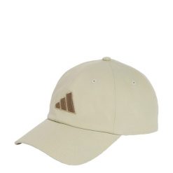 Czapka DAD CAP TONAL LOGO. Białe czapki z daszkiem Adidas, bez wzorów, z bawełny. Za 92.65 zł.