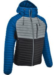 Maul Sport Pikowana kurtka termiczna "Kaunertal REC" w kolorze niebiesko-czarno-szarym rozmiar: 58. Czarne kurtki outdoor i hardshell Maul Sport, bez wzorów, bez kaptura. Za 513.99 zł.