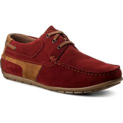Mokasyny LASOCKI FOR MEN - MB-JURA2-015 Czerwony Ciemny. Czerwone mokasyny Lasocki For Men, bez wzorów, z materiału, bez obcasa, bez zapięcia. W wyprzedaży za 89.98 zł.