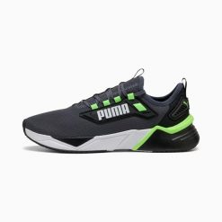 Puma Retaliate 3, buty sportowe, Black-Green Moon-Green (37947826). Czarne buty do biegania Puma, bez wzorów, z gumy, bez zapięcia, do biegania. Za 259.00 zł.