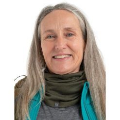 Komin Chusta Wielofunkcyjna Unisex Icebreaker Flexi Chute. Zielone szaliki Icebreaker, bez wzorów, z wełny. Za 116.99 zł.