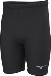 Legginsy midi Mizuno MZNRB. Czarne legginsy długie sportowe Mizuno, m, bez wzorów, z materiału, z podwyższonym stanem, do biegania. Za 221.00 zł.