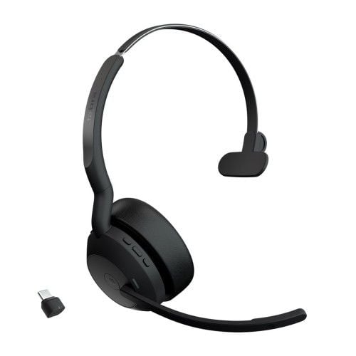 Jabra 25599-899-899 słuchawki/zestaw słuchawkowy Bezprzewodowy Opaska na głowę Biuro/centrum telefoniczne Bluetooth Czarny. Czarne słuchawki bezprzewodowe Jabra. Za 678.99 zł.