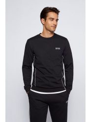 Hugo Boss Fashion Bluza w kolorze czarnym rozmiar: L. Czarne bluzy Hugo Boss Fashion, l, bez wzorów, z bawełny, bez kaptura. Za 287.45 zł.