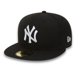 Czapka z daszkiem New Era 59FIFTY New York Yankees Fullcap 10003436 7 1/2. Czarne czapki z daszkiem New Era, bez wzorów. Za 166.00 zł.